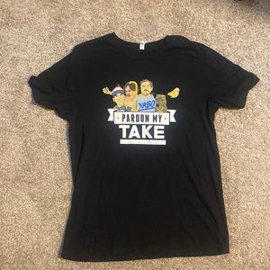 Barstool Pardon my take T shirt